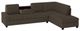 Homelegance® Maston 2-Piece Chocolate Right-Arm Facing Reversible Sectional-3