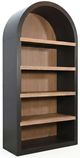 Sunny Designs™ Logan Black Magic/Oak Grove Arched Bookcase-0