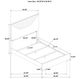Coaster® Ives Gray High Gloss Queen Panel Bed-2