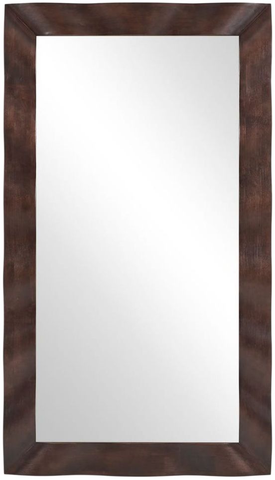 Uttermost® Wrinkle Dark Walnut Mirror-0