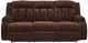 Signature Design by Ashley® Greely Bend Chocolate Power Reclining Sofa with Drop Down Table-0