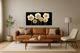 Classy Living Golden Petal Symphony Wall Art-1
