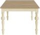 Bassett® Furniture Benchmade HideAway Fawn Maple Rectangular Dining Table with Farmhouse White Maple-3