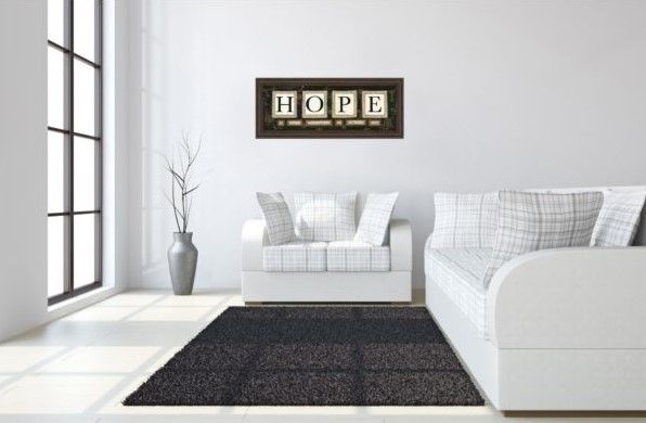 Classy Art Hope by Anne Lapoint Wall Art-3