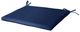 C R Plastics Adirondack Canvas Navy Seat Cushion-0