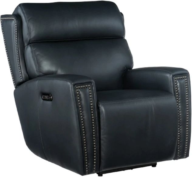 Hooker® Furniture MS Ruthe Salvo Denim Zero Gravity Power Recliner with Power Headrest-0