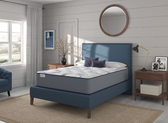 Sherwood® Bedding Resort XXV UF TT 14" Wrapped Coil Extra Firm Tight Top Twin XL Mattress-2