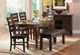 Homelegance® Ameillia Black/Dark Oak Side Chair-4