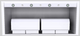 Vent-A-Hood® Designer Series 54" White Wall Mounted Range Hood-2