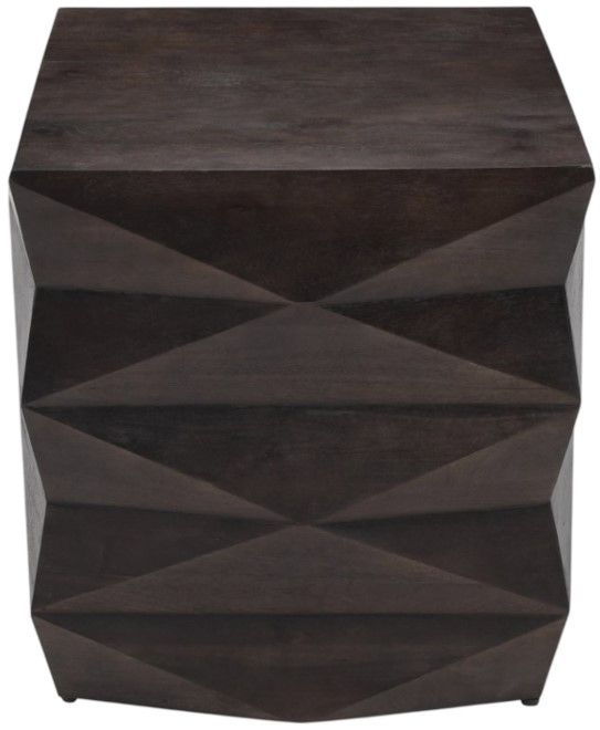 Crestview Collection Brenner Deep Brown End Table-1