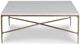 Bassett® Furniture Keswick Bronze/White Square Cocktail Table-1