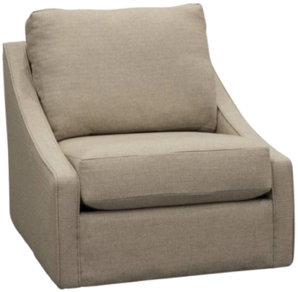 Intermountain Furniture Customizable Sanford Swivel Chair-0