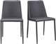Moe's Home Collection Nora 2-Piece Black Dining Chair Set-4