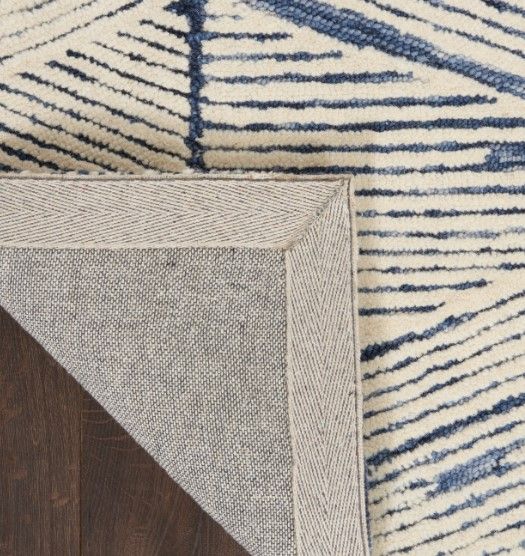 Nourison Home™ Colorado White Blue 5'x7' Area Rug-2