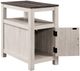 Signature Design by Ashley® Fendenmore Brown Gray End Table with Antique White Base-5