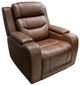 Signature Design by Ashley® Knightington Brown Power Recliner with Audio Seating-0