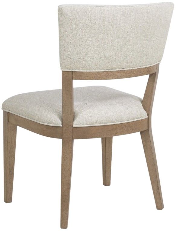Hooker® Furniture Sonnet Savile Oatmeal/Wren Upholstered Dining Side Chair-3