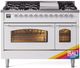 Ilve® Nostalgie II Series 48" Custom RAL Color Pro Style Dual Fuel Range-2
