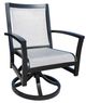 CabanaCoast® Customizable Millcroft Aluminum Outdoor Swivel Rocker Chair-0