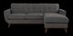 HM Richards Elliot Graphite Chaise Sofa-0
