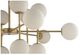 Wildwood Lamps Rue Saint-Anne Antique Brass/Milk Chandelier-2