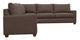 La-Z-Boy® Wilmette 2-Piece Cognac Leather Sectional-1
