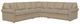 La-Z-Boy® Collins 5-Piece Mocha Sectional-0