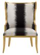 Currey & Company Garson Antique Gold Kona Chair-1