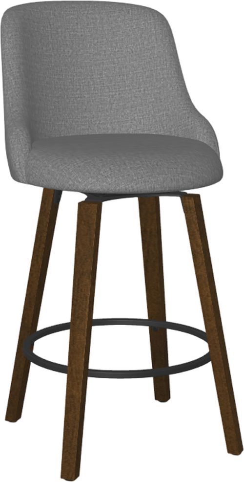 Amisco Customizable Diaz Swivel Counter Stool-0