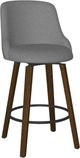 Amisco Customizable Diaz Swivel Counter Stool-0