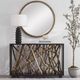 Uttermost® Teak Maze Walnut Console Table-1