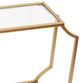 A & B Home 2-Piece Gold City Chic Wall Shelf Set-2