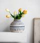 A & B Home Black/Tan Vase Short-3