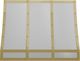 Zephyr Designer Collection 36" Polished Gold Forte Hood Banding Kit-0