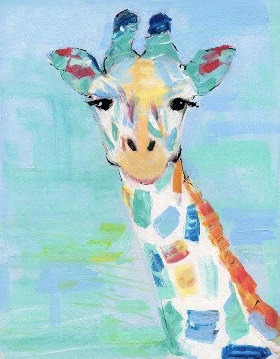 Classy Art Cool Giraffe by Sally Swatland Framed Wall Art-2