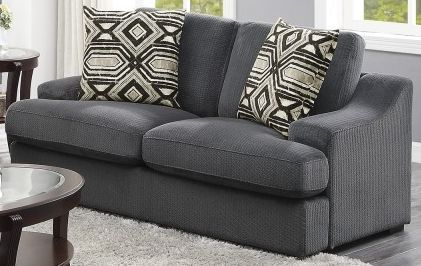 Mazin Furniture Orofino Gray Loveseat-2