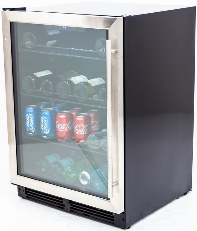 Avanti® 24" 5.2 Cu. Ft. Stainless Steel Beverage Center-2