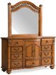 Elements International Barkley Square Dark Wood Dresser-2