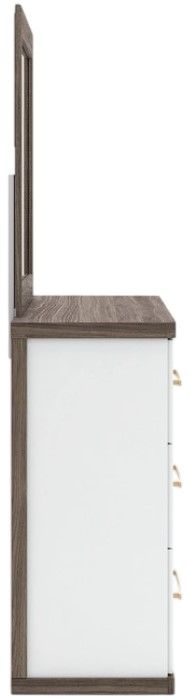 Signature Design by Ashley® Kendanport Brown/White Dresser and Mirror-2