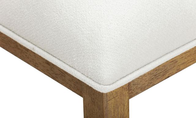 aspenhome® Olivia Sunkissed Beige/White Bench-3