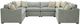 Craftmaster® Customizable Soft Haven 39" Sectional-3