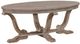 Liberty Furniture Greystone Mill Stone White Wash Oval Cocktail Table-0