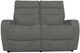 La-Z-Boy® Baron Slate Power Wall Reclining Loveseat with Headrest and Lumbar-1