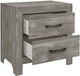 Homelegance® Corbin Gray Nightstand-3