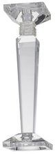 A & B Home Crystal Clear 12" Candle Holder-0