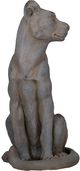 A & B Home Deep Gray Jaguar Statue-3
