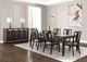 Furniture of America® Hinwitz 2-Piece Dark Gray/Espresso Dining Chair Set-1
