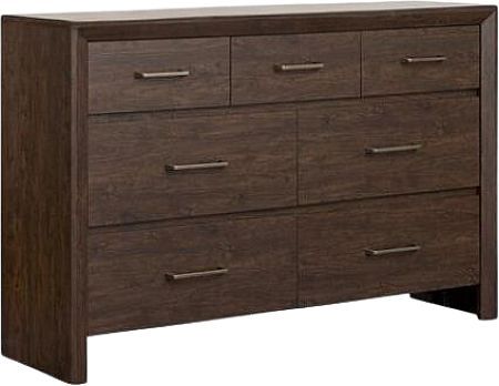 Magnussen Home® Llewellyn Columbian Walnut Drawer Dresser-0