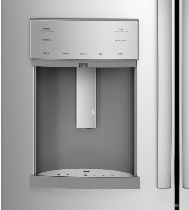 GE Profile™ 36 in. 22.1 Cu. Ft. Fingerprint Resistant Stainless Steel Counter Depth French Door Refrigerator-6