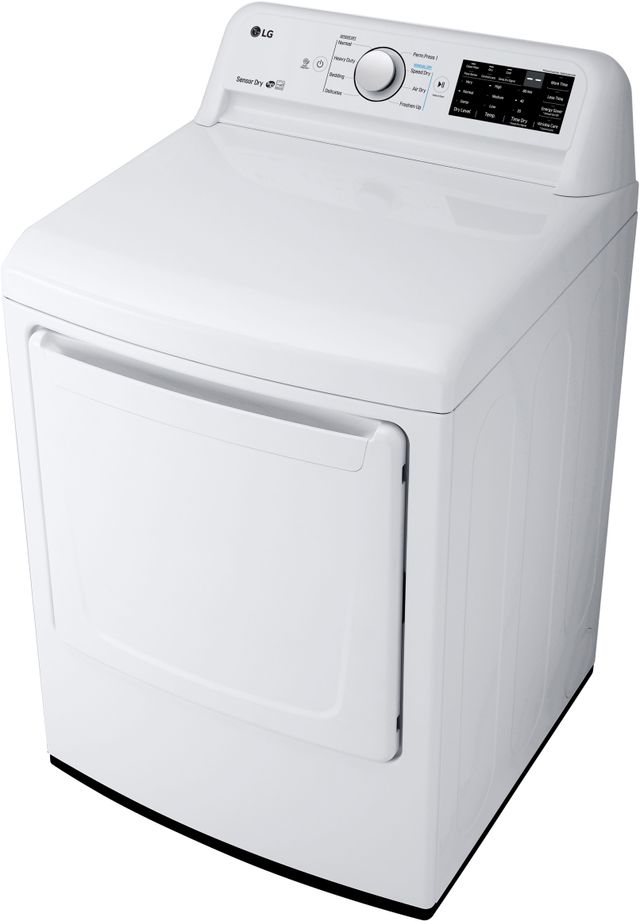 LG 7.3 Cu. Ft. White Electric Dryer-6
